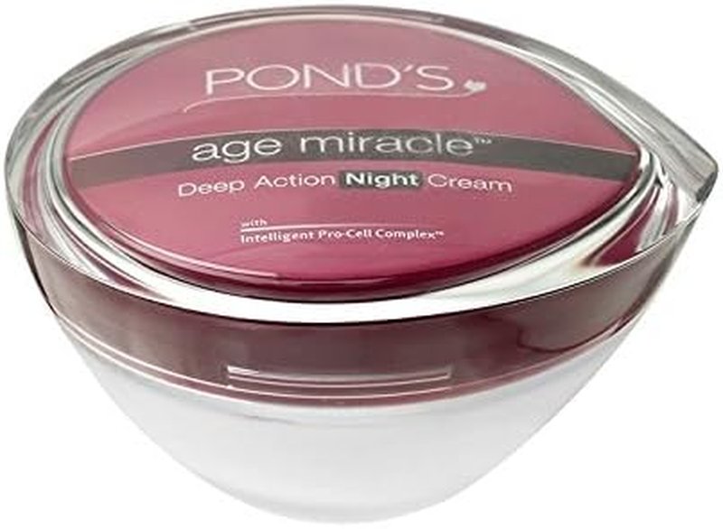 Ponds Age Miracle Night Cream - Anti-Aging Hydration for Youthful Skin | 50g