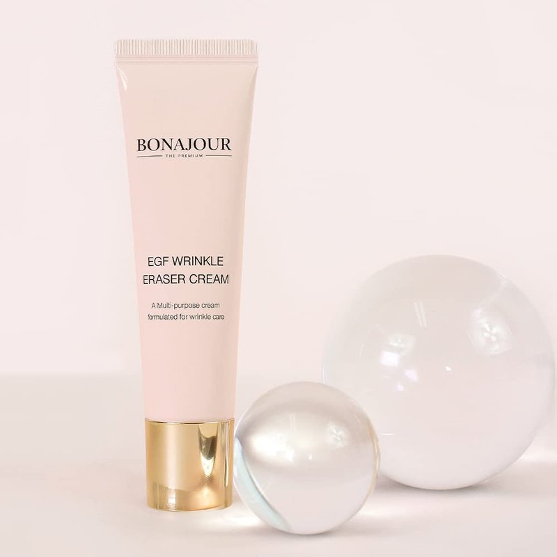 BONAJOUR] EGF Wrinkle Eraser Cream - 10% Volufiline, High Nutrition, Anti-aging&Wrinkle care multi-cream for dry skin 1.01Fl. Oz