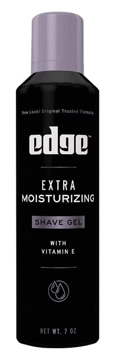 Edge Extra Moisturizing with Vitamin E Shave Gel 7 oz (Pack of 6)
