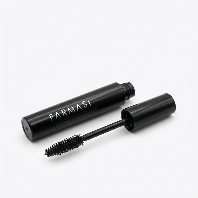 FARMASi Eyebrow Mascara Makeup, Shapes Eyebrows, Voluminous, Looking, Buildable & Defining Brow Mascara, Waterproof, Ebony, 0.17 Fl Oz