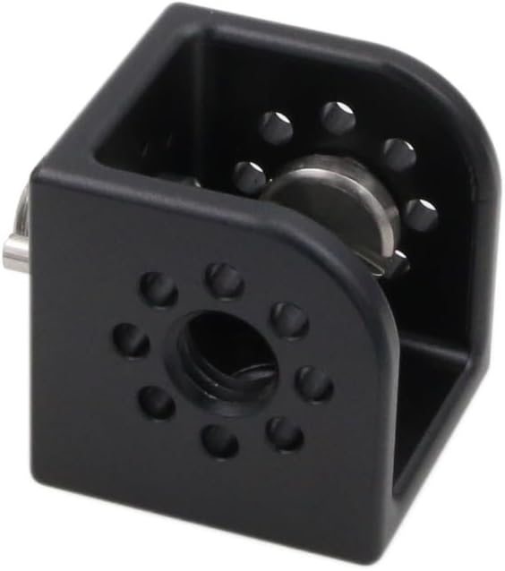 HangTon Block 3/8" Thread Bracket Lock Mounting Adapter for ARRI Sony RED Camera Lens Motor Teradek Wireless Black