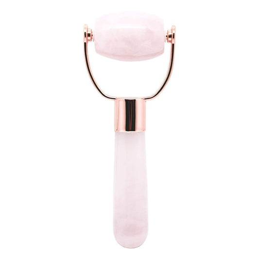 Luxury Rose Quartz Face Roller - Petite Skincare Tool for Sculpting & Relaxation | Radiant Skin Massager