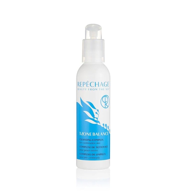 Repechage T-Zone Balance Cleansing Complex – Hydrating Facial Wash with Squalane, Coconut Oil, Chamomile & Aloe Vera – Soap-Free, Paraben-Free – for Oily, Combination & Sensitive Skin, 6 oz