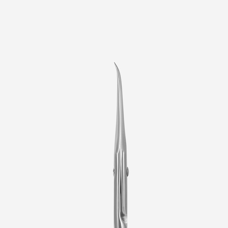 Staleks Pro Exclusive 23 Type 2 Professional Cuticle Scissors with hook (Magnolia pattern) - Pack of 1 - Model SX-23/2