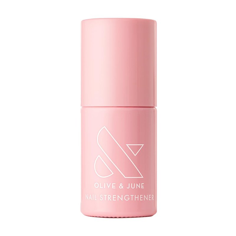 Olive & June Nail Strengthener | Heals & Conditions Weak, Brittle Nails | Up to 77% Increase in Strength | Prevents Peeling & Ridges | Celery Seed + Flora Complex | Vegan, Cruelty-Free Nail Treatment