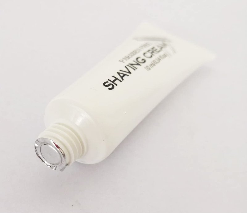 Bulk Shaving Cream - 0.34 fl oz Tubes, White, Pack of 144 - Travel Shaving Cream - Disposable Shave Foam Units for Hotels & Travel - Unscented