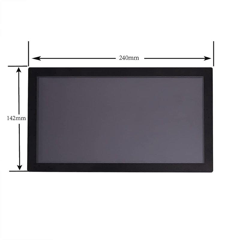 Acrylic Magnetic Eyeshadow Palette - Stackable Empty Makeup Organizer | 5.7'' x 10'' Large Space for Blush & Lipstick