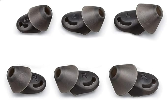 Wiki VALLEY Voyager 6200 UC Eartips Replacement,in-Ear Gels Kit for Plantronics 6200/Backbeat Go 410 Headphone-3 Pair Medium