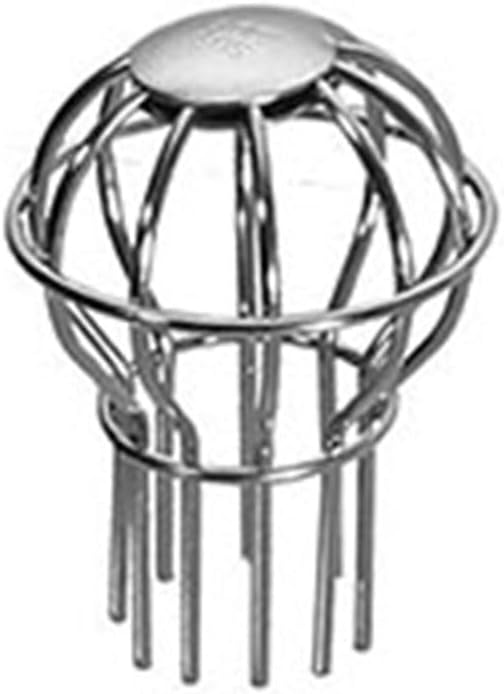 304 Stainless Steel Drain Filter Strainer, Anti-Blocking Round Downspout Mesh Cover for Roof Gutter Cleaning Tool(50MM)