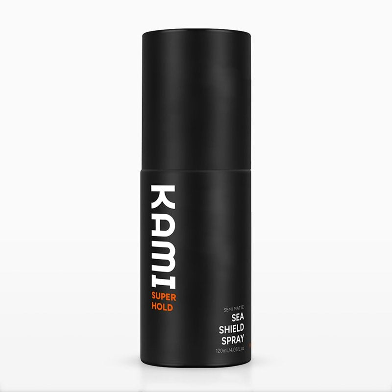 Kami Sea Shield Salt Hair Spray - Strong Hold Texturizing Spray for Thick Hair | Natural Waves & Volume, Premium Formula
