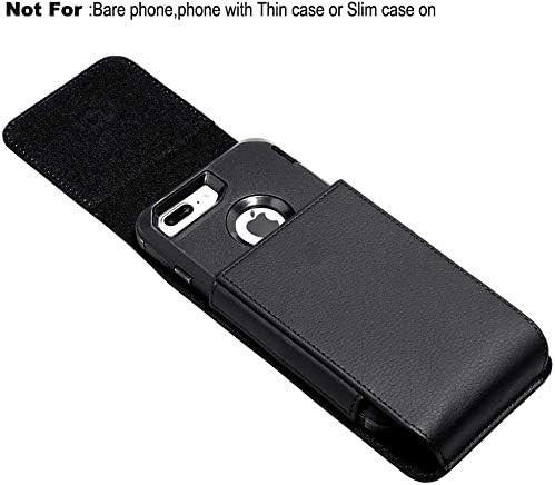 Yuzihan Holster for iPhone 17 17 Pro 16 16 Pro 15 15 Pro 14 14 Pro 13 13 Pro 12 12 Pro 11 11 Pro Belt Holster Fit with Thick Defender Case Hybrid Armor Protective Case On