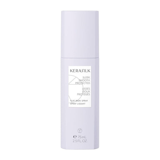 Kerasilk Flat Iron Spray - Smooths Hair & Flyaways | Humidity & Heat Protection | 75ml