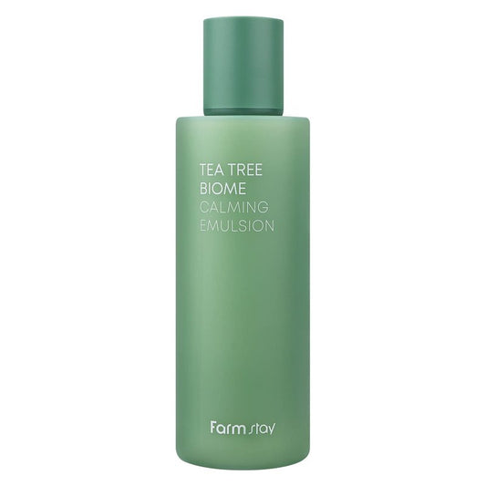 FARMSTAY TeaTree Biome Calming Emulsion -Daily Hydrating Face Moisturizer,Korean Skin Care,Calming and Soothing for Sensitive Skin,Strengthen Skin Barrier,for Women&Men,Teenagers6.76 Fl.Oz