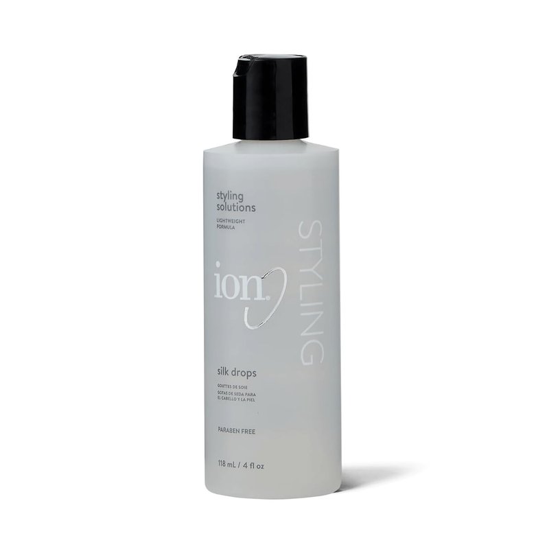 Silk Drops for Hair - Adds Shine & Softness | Lightweight Frizz Control, 4 fl oz
