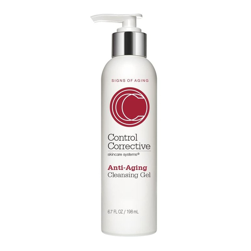 CONTROL CORRECTIVE Anti-Aging Cleansing Gel â Peptides, Chamomile & Calendula Gel Cleanser for Mature Skin, 6.7 oz
