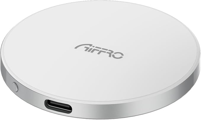 Aiffro P10 Magnetic PSSD 1TB，for iPhone MagSafe Portable SSD, Upto 2000MB/s-Type-C, SM2320，USB 3.2 Gen 2x2 20Gbps, Connectivity, Updated Firmware - Portable Magnetic External Solid State Solution