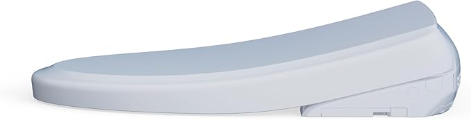 TOTOÂ® WASHLETÂ®+ S7A Electronic Bidet Toilet Seat, EWATER+Â® Bowl and Wand Cleaning, Auto Open and Close Classic Lid, Elongated, Cotton White - SW4734AT40#01