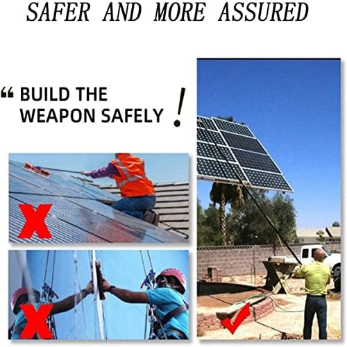 Photovoltaic Panel Cleaning, Window Cleaning Pole, 3.6-10.8M Water Fed Telescopic Brush, Extendable Cleaner Conservatory Roof Cleaning Tools,Cleaning Photovoltaic,7.2m