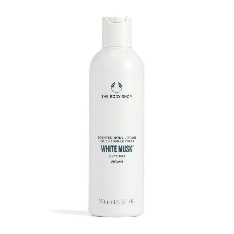 The Body Shop White Musk Body Lotion | Floral & Clean Scented Skin Cream with Cruelty Free Musk | Softens Dry Skin, 250 ml / 8.4 oz