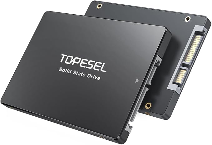 TOPESEL 240GB SSD SATA III SSD 2.5" Internal Solid State Drives for Laptop, Tablet, Desktop, PC