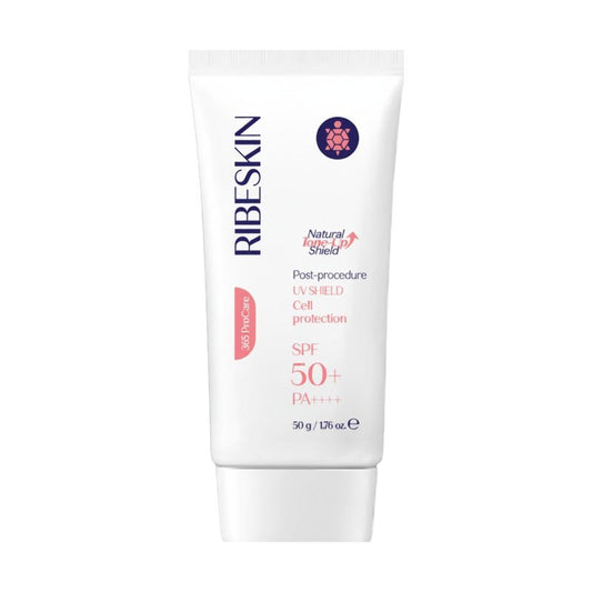Ribeskin Cell Protection Mineral Sunscreen SPF 50+ PA++++, Zinc Oxide Mineral Face Sunscreen for Sensitive Skin, Lightweight Daily UV Protection, 1.76 Fl Oz
