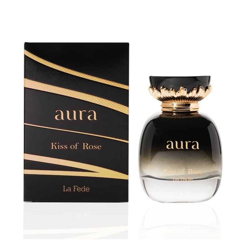 Aura Kiss Of Rose Arabian Perfume for Women - 100ML | Long-Lasting Fruity Fragrance for All Occasions