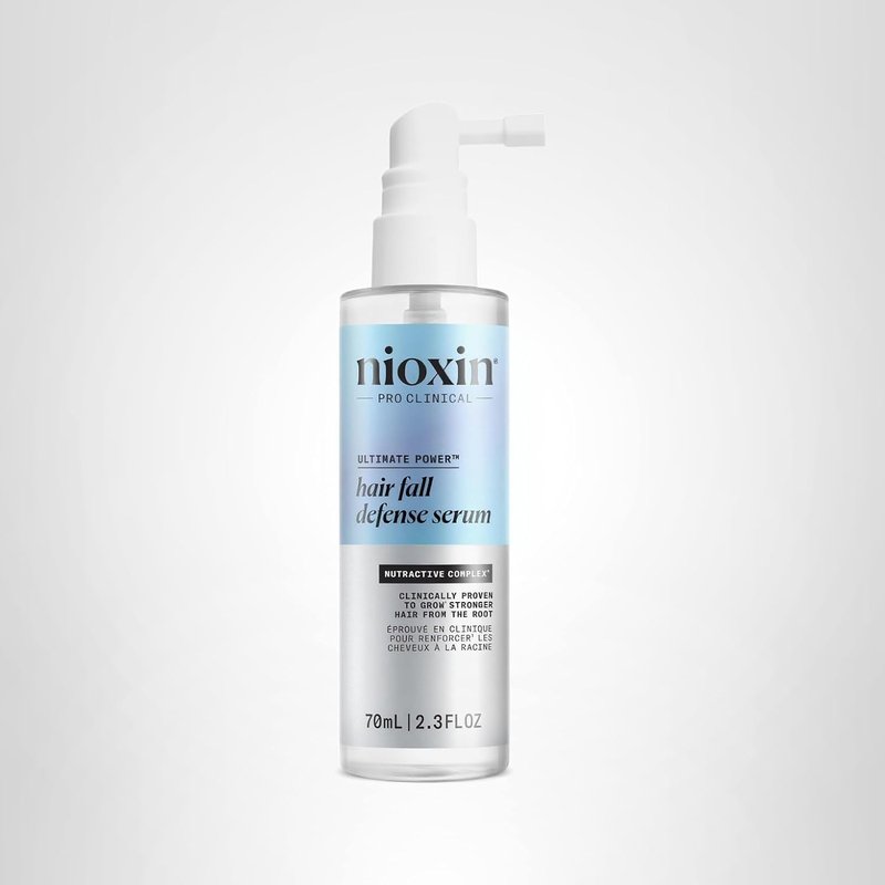 Nioxin Hair Fall Defense, Intensive Daily Leave-In Treatment with Caffeine + Night Density Rescue Serum, Overnight Thickening, Night and Day Treatment | Bundle