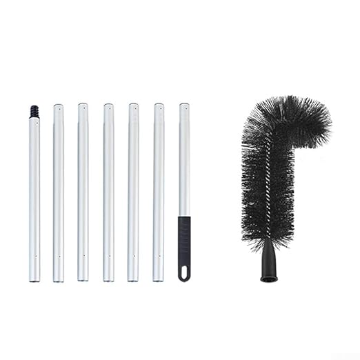 Efficient Roof Dust Removal Brush - Adjustable Gutter Cleaning Tool with Durable PET Bristles (2.28m)(2.28m)
