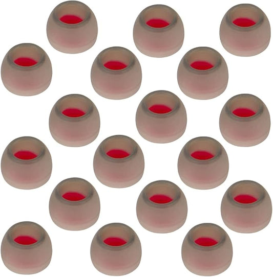 DMZHY Silicone Earbud Replacement Tips Earbud Tips Ear Tips Fit Most in-Ear Earbuds(Inner Hole 4.5mm -6mm) Headphone Eartips Ear Bud Covers Small 9 Pairs
