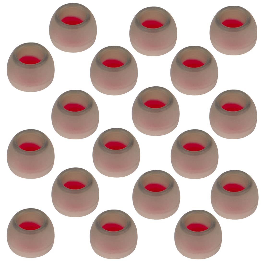 DMZHY Silicone Earbud Replacement Tips Earbud Tips Ear Tips Fit Most in-Ear Earbuds(Inner Hole 4.5mm -6mm) Headphone Eartips Ear Bud Covers Small 9 Pairs