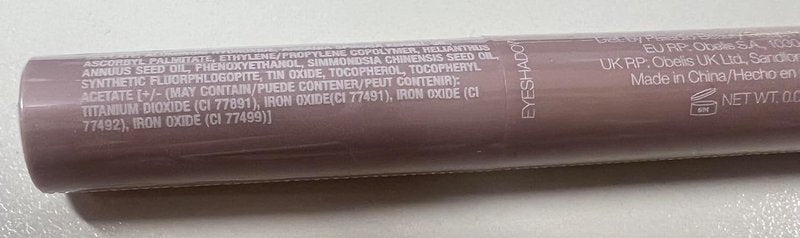 Waterproof Eyeshadow Stick - Long-Lasting, Smudge-Free Formula | Matte Rose with Blending Sponge