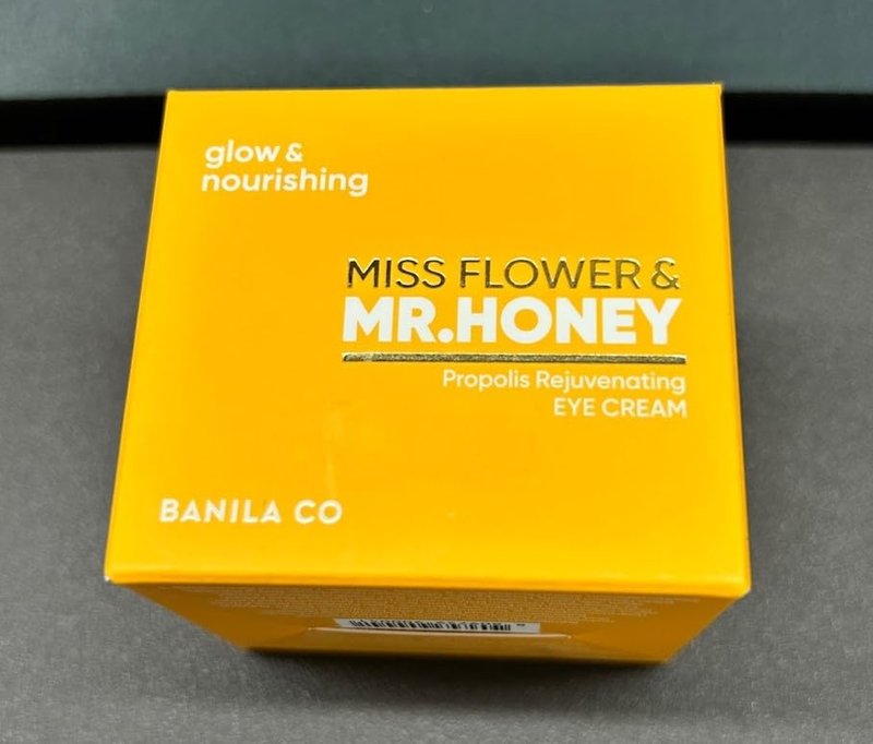 Miss Flower & Mr Honey Propolis Rejuvenating Eye Cream - Nourishing Korean Skincare with Propolis & Royal Jelly | 20 ml