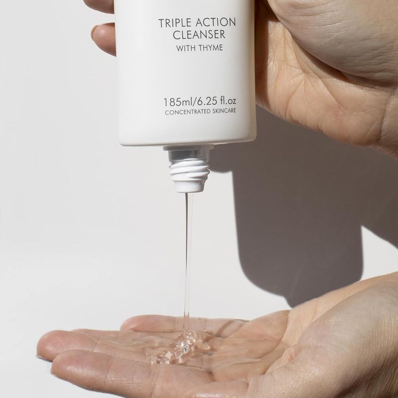 Alpha-H Triple Action Cleanser with Thyme – 3-in-1 Gel Face Cleanser for Makeup Removal, Oil Control & Balanced Skin