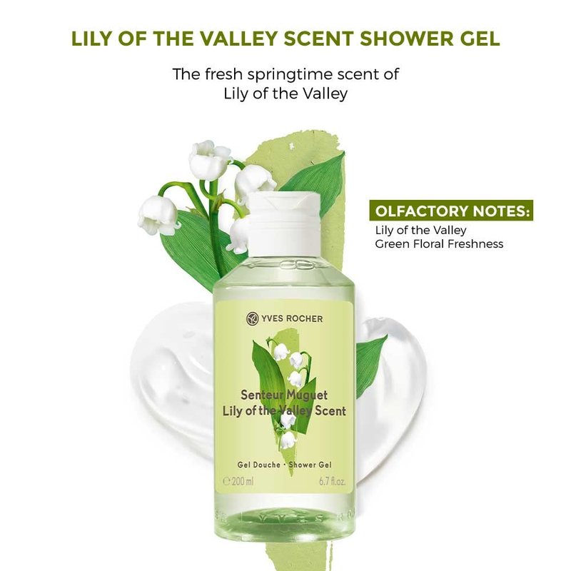 Yves Rocher Lily of the Valley Scent Shower Gel