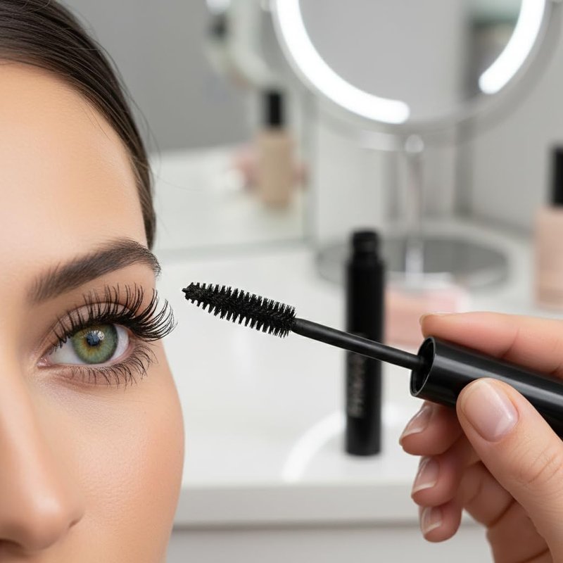 FARMASi Eyebrow Mascara Makeup, Shapes Eyebrows, Voluminous, Looking, Buildable & Defining Brow Mascara, Waterproof, Ebony, 0.17 Fl Oz