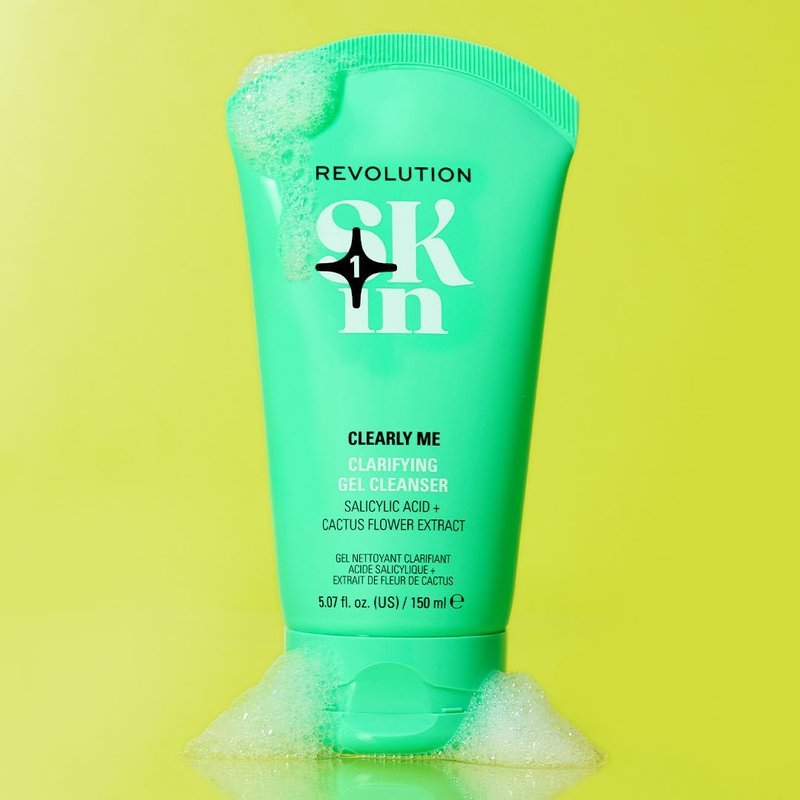 Clearly Me 2% Salicylic Acid Cleansing Gel - Hydrating Face Wash for Oily Skin | 11.69 fl oz
