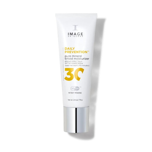 IMAGE Skincare DAILY PREVENTION Pure Mineral Tinted Moisturizer, SPF 30 Broad Spectrum Sunscreen, 2.6 Ounces
