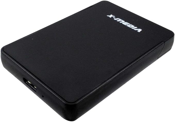 X-MEDIA XM-EN2279U3 2.5-Inch Tool-Free USB 3.0 SATA Hard Disk Drive HDD External Enclosure Case for 7mm / 9.5mm 2.5-Inch SATA HDD and SSD