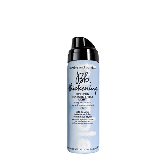 Bumble and Bumble Thickening Dryspun Texture Spray - Adds Airy Dimension & Light Hold | For Medium to Thick Hair Types