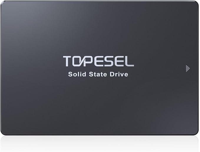 TOPESEL 480GB SATA III SSD 2.5" Internal Solid State Drive with 3D NAND Flash for Laptop, Tablet, Desktop, PC