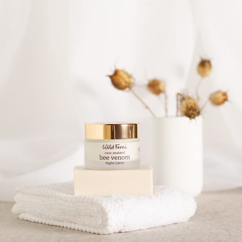 Wild Ferns Bee Venom Night Crème, 96% Natural, 47 grams