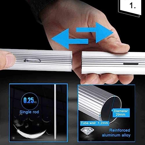 Telescopic Window Cleaning Pole 10-39ft, Water Fed Brush with 30cm/50cm Large Head, Ideal for Roof & High Window Cleaning, Durable & Adjustable Cleaning Tools