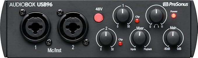 PreSonus AudioBox 96 25th Anniversary USB Audio Interface