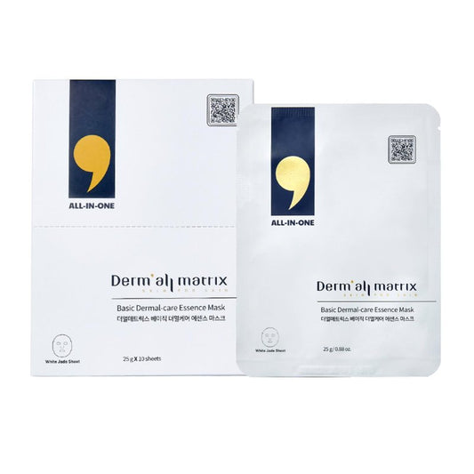 Dermal-Care Essence Mask - Moisturizing & Soothing All-in-One | 25g x 10 Sheets