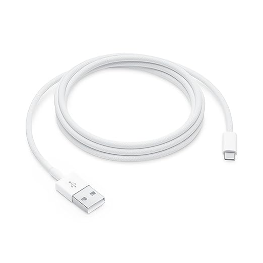 10ft Woven USB C Cable for Apple iPhone 17 Car Charger, [MFi Certified] USB-A to USB-C Cord Charge for iPhone 17 Pro Max/15 Pro/16e/16Pro/iPad Air, Long USB to Type C CarPlay Charging Wire – White