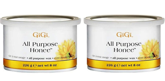 Gigi All Purpose Honee Wax - 8 Oz Hair Removal Wax | Smooth Skin, Easy Application