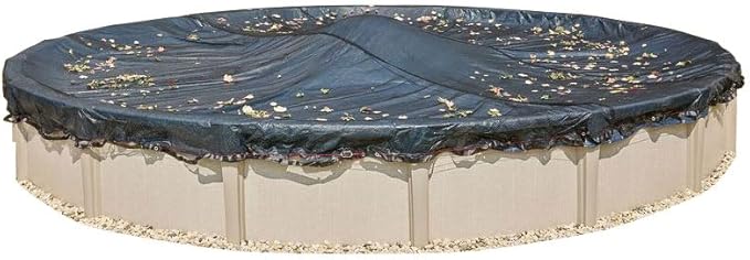 Doheny’s Professional Grade Leaf Nets for Above Ground Pools – 15' Round – Makes Clean-Ups Fast – Lightweight, Versatile & Durable – Keeps Leaves Out