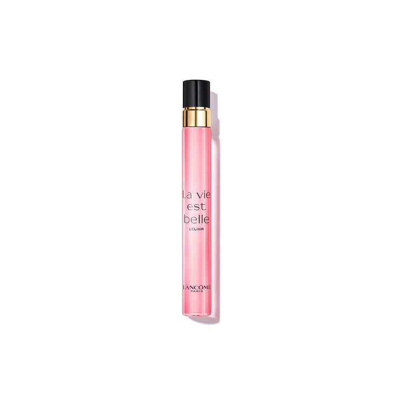 Lancôme La Vie Est Belle L'Elixir Eau de Parfum - Long Lasting Fragrance with Raspberry, Violet & Cocoa Butter - Floral Women's Perfume - 0.34 - Travel Size