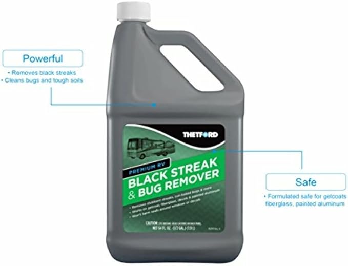 Premium RV Black Streak and Bug Remover - 64 oz - Thetford 96015