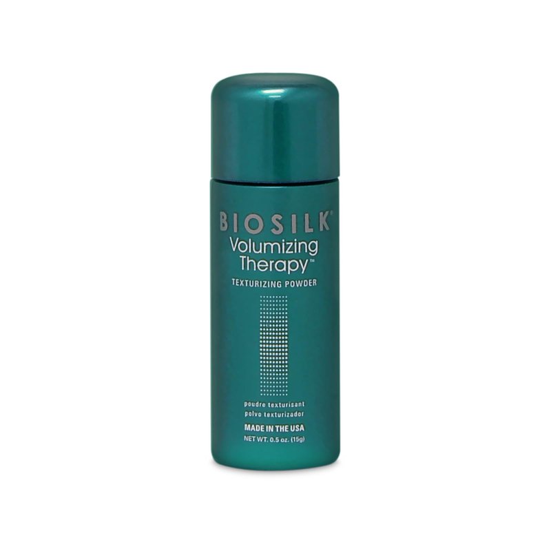 BioSilk Volumizing Therapy Texturizing Powder, Root Lifting Hair Powder for Volume & Texture, Absorbs Excess Oil, Silk & Rice Proteins, Sulfate-Free, Paraben-Free, Cruelty-Free, 0.5 Oz
